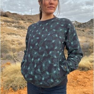 10 DEEP Cotton Paisley Kangaroo Pocket Sweatshirt